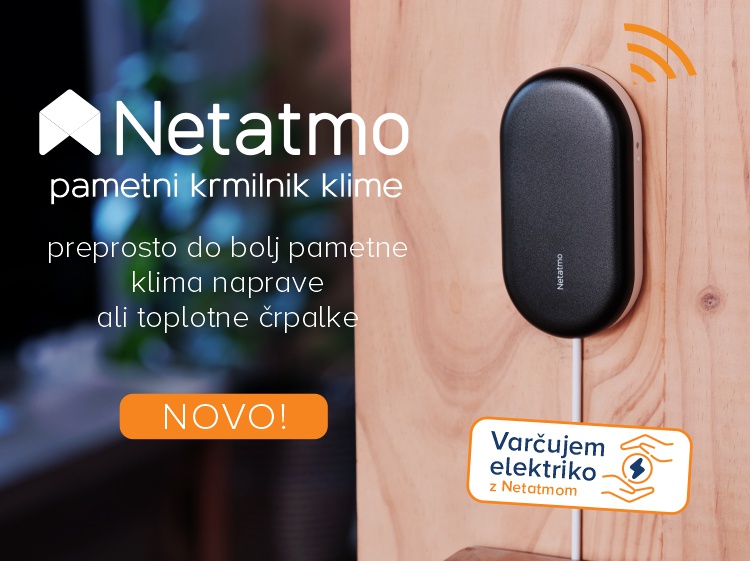 Netatmo krmilnik klime | Preprosto do bolj pametne klima naprave ali toplotne �rpalke